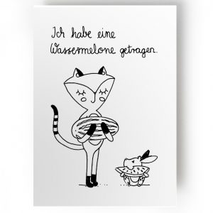 MAUZ & BOMMEL Karte E08 melone