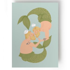 PRIDE Karte G04 mermaid