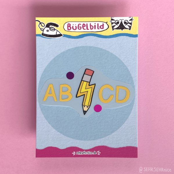 Bügelbild BB09 ABCD