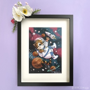 Art Print AP08 Spacecat
