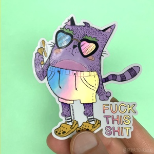 Aufkleber AK08 Fuck