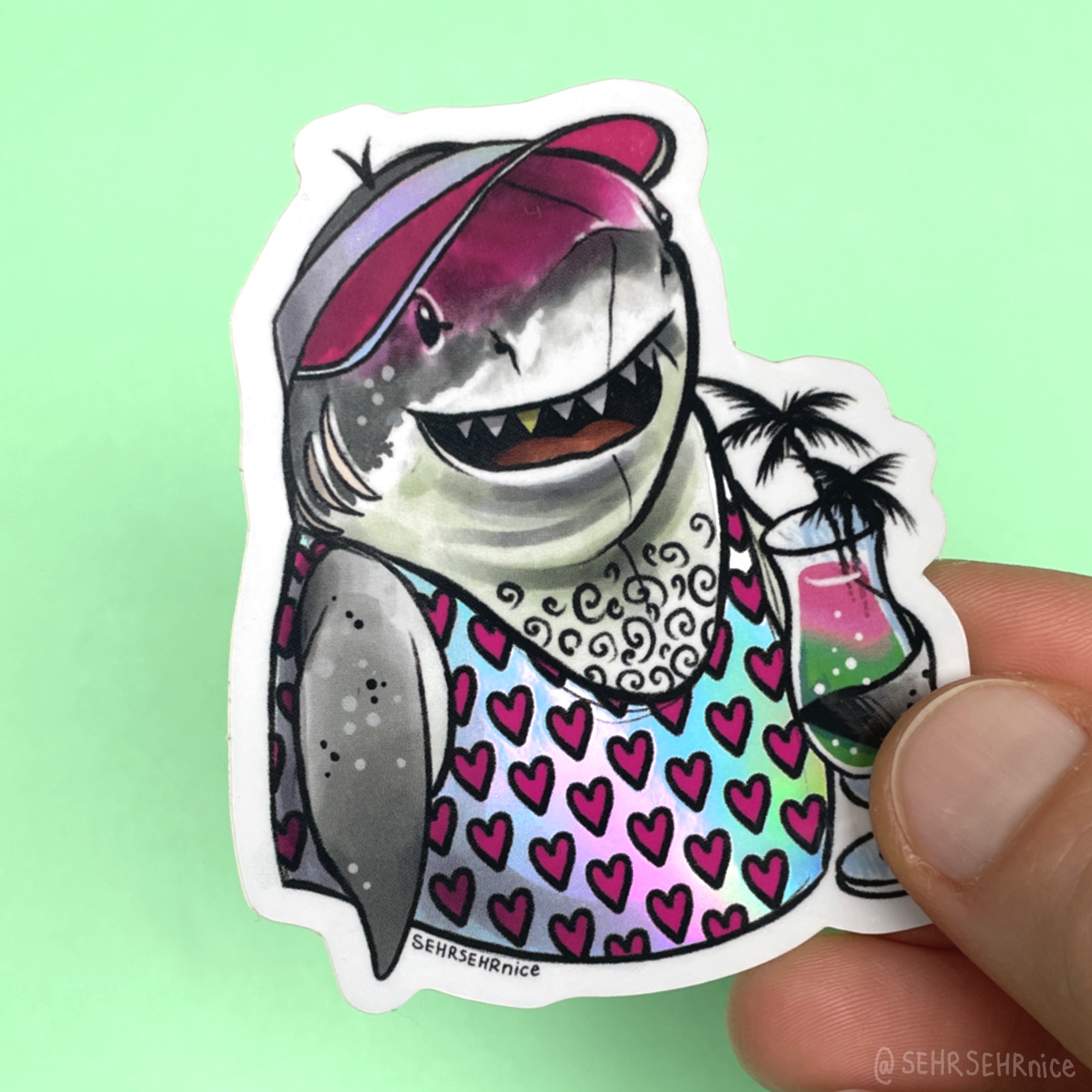 Aufkleber AK06 Hai – Bild 2