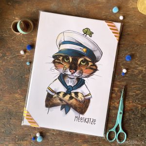 Art Print AP01 Meerkatze
