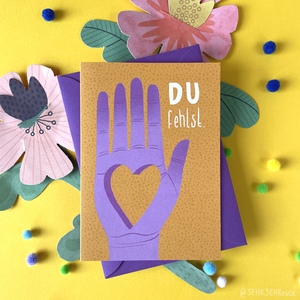 GIB FÜNF! Karte F06 herz