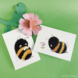 Karten Set PK01 Hummel