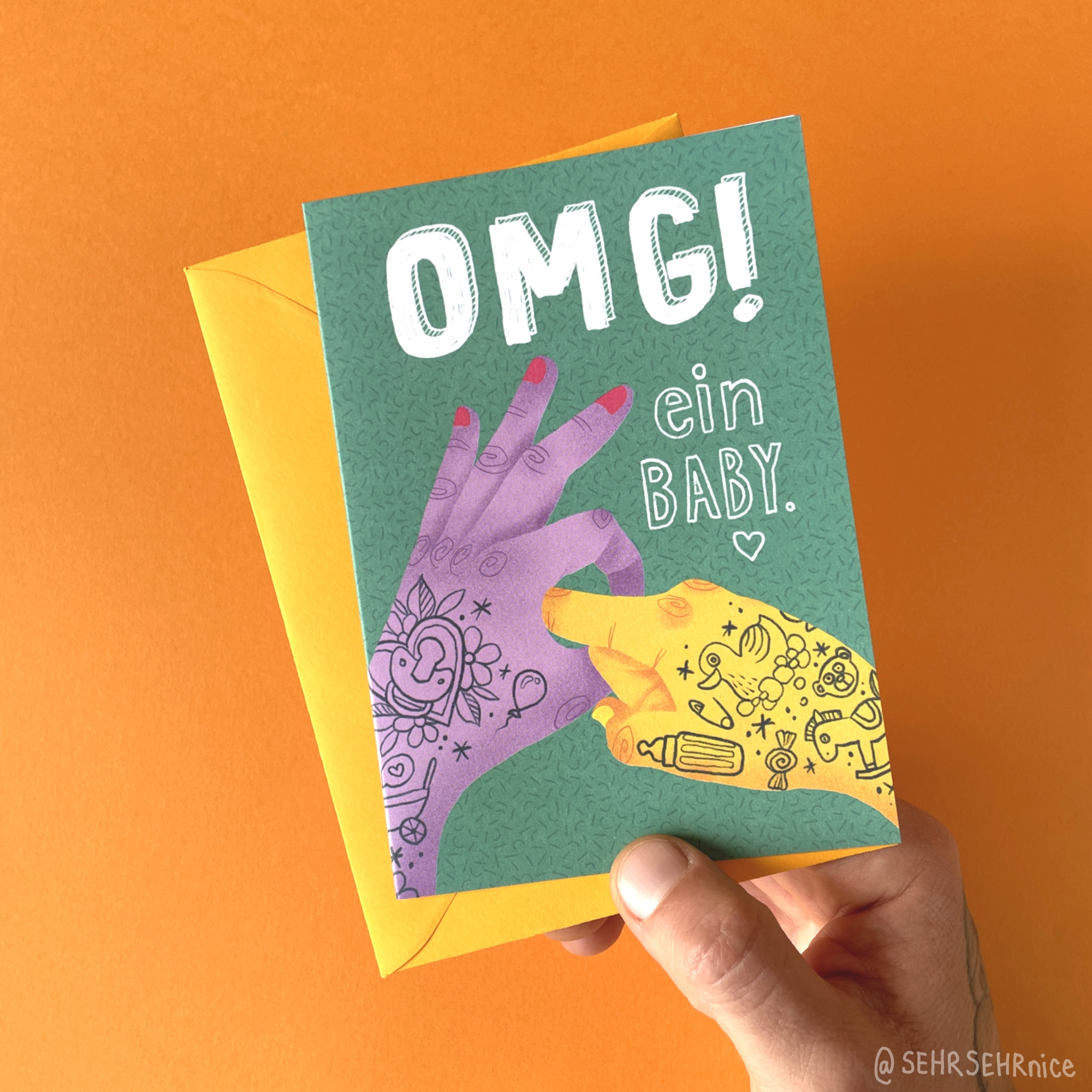 Graskarton, Graspapier, nachhaltig, umweltfreundlich, Postkarte, Vogel, Vögel, Rotkehlchen