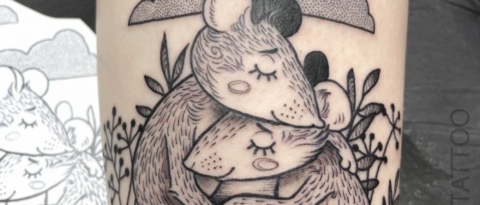 Titelbild zur Kategorie Tattoos für Paare und beste Freunde