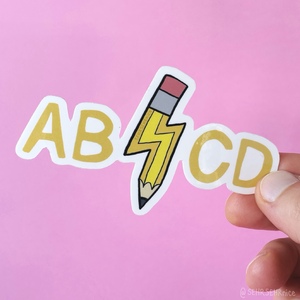 Aufkleber AK23 ABCD